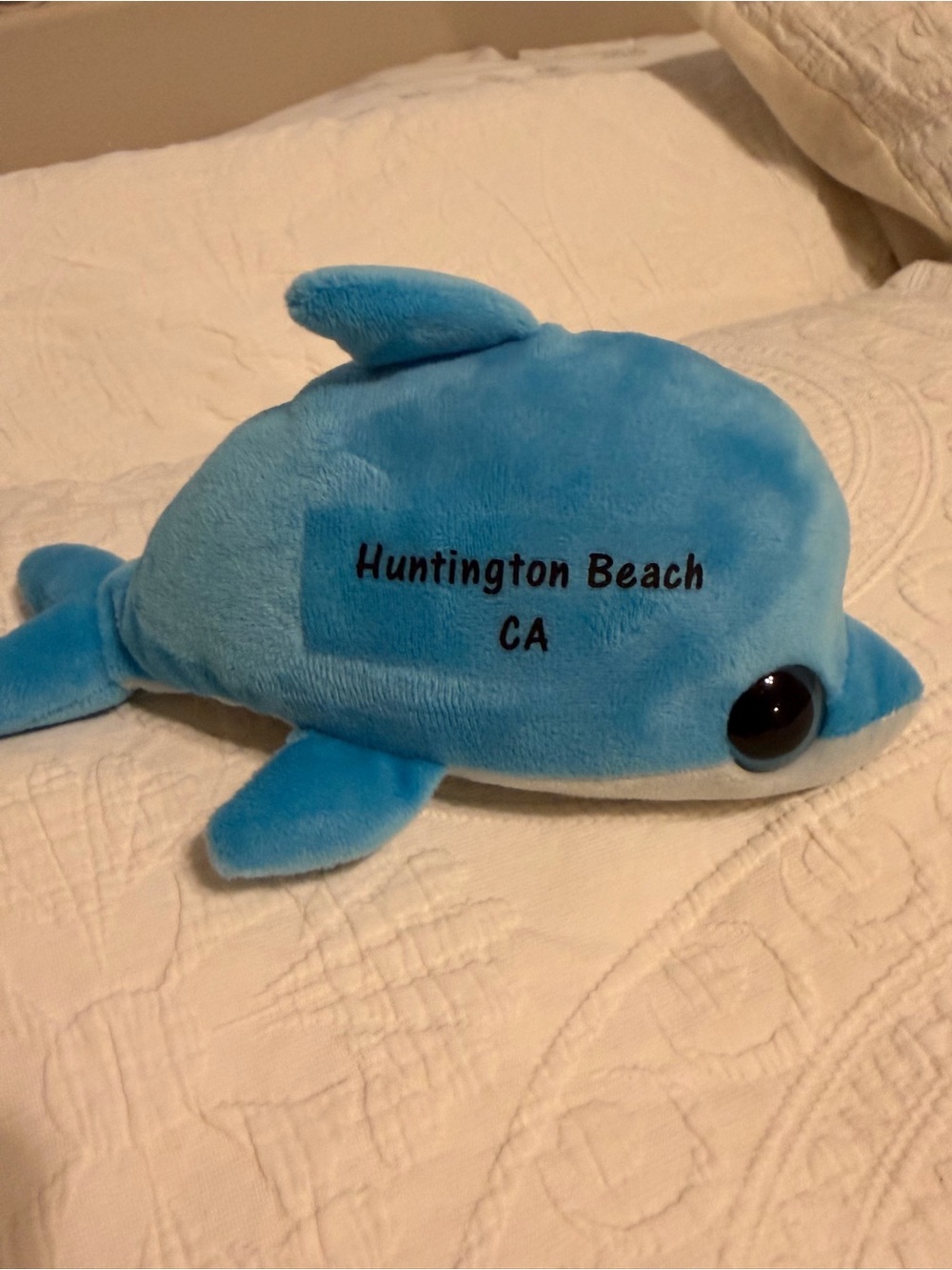 2 for$5✨Dollibu Blue Dolphin Huntington Beach CA Plush 9 Inch